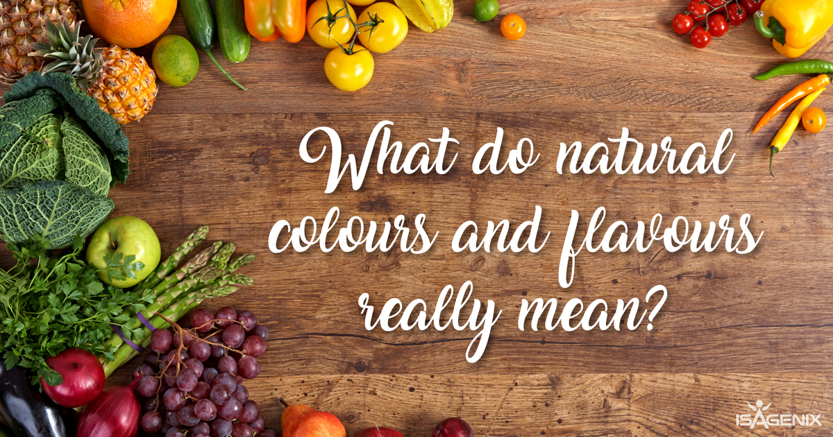 What Do Natural Colours And Flavours Really Mean Isafyi Anz